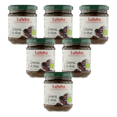 LaSelva - Oliven Creme - 180 g - 6er Pack
