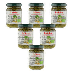 LaSelva - Basilikum Pesto mit Schafskäse - 130 g -...