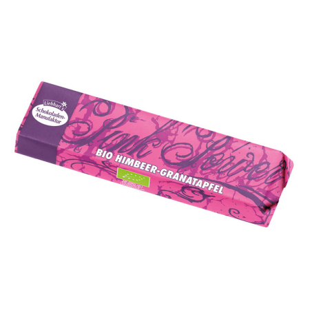 Liebhart’s Gesundkost - Weißer Schokoladeriegel Himbeere-Granatapfel - 35 g - 18er Pack