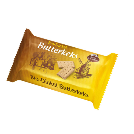 Liebhart’s Gesundkost - Dinkel-Butter-Keks - 125 g - 12er Pack