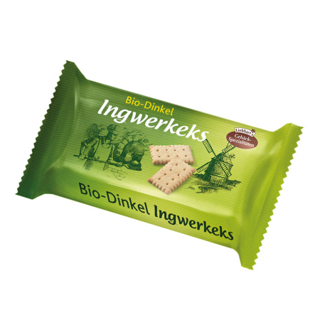 Liebhart’s Gesundkost - Dinkel-Ingwer-Keks - 125 g - 12er Pack