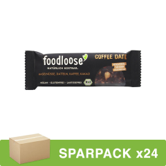 foodloose - Nussriegel Coffe Date bio - 35 g - 24er Pack