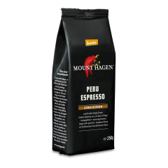 Mount Hagen - Demeter Espresso Peru ganze Bohne - 250 g -...