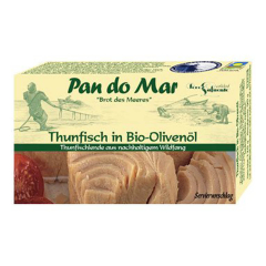 Pan do Mar - Thunfisch in bio-Olivenöl - 120 g -...