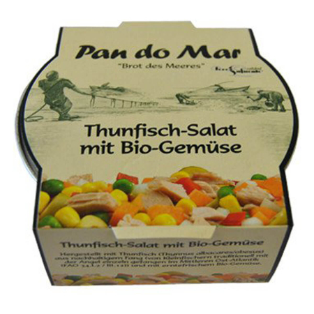 Pan do Mar - Thunfisch-Salat mit bio-Gemüse - 250 g - 6er Pack