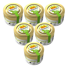 Birkengold - Zahnpulver Minze im Glas - 30 g - 6er Pack