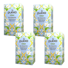 Pukka - Relax Kräutertee bio - 40 g - 4er Pack