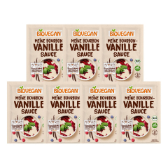 Biovegan - Vanille Sauce bio - 32 g - 7er Pack