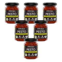 PPURA - Pesto Rosso mit 35% getrockneten Tomaten bio -...