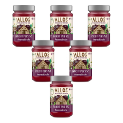 Allos - Frucht Pur 75% Amarenakirsche Fruchtaufstrich -...