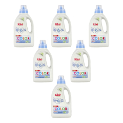 Klar - Color Waschmittel Sensitive flüssig - 750 ml - 6er...