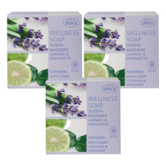 Speick - Wellness Soap BDIH Lavendel + Bergamotte - 200 g...