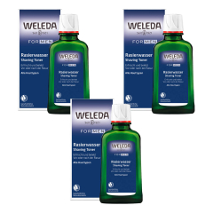 Weleda - Rasierwasser - 100 ml - 3er Pack