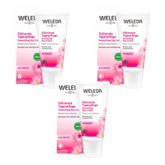 Weleda - Wildrose Glättende Tagespflege - 30 ml - 3er Pack