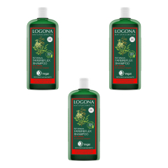 Logona - Farbreflex Shampoo Rot-Braun Bio- Henna - 250 ml...