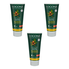Logona - Glanz Conditioner Bio-Arganöl - 200 ml - 3er Pack