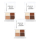 benecos - Natural Quattro Eyeshadow coffee und cream - 8 g - 3er Pack