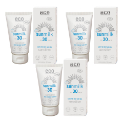 eco cosmetics - Sonnenmilch LSF 30 mit Himbeere und...