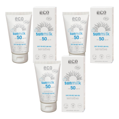 eco cosmetics - Sonnenmilch LSF 50 mit Himbeere und...