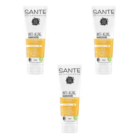 Sante - ANTI AGING Handcreme - 75 ml - 3er Pack