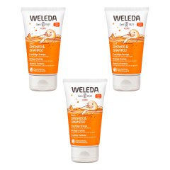Weleda - Kids 2in1 Shower und Shampoo Fruchtige Orange -...