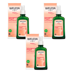 Weleda - Schwangerschafts-Pflegeöl - 100 ml - 3er Pack