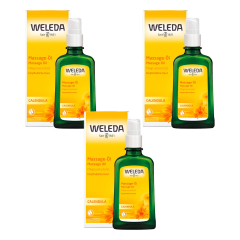 Weleda - Calendula Massage-Öl - 100 ml - 3er Pack