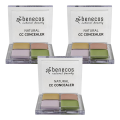 benecos - Natural CC-Concealer - 6 g - 3er Pack