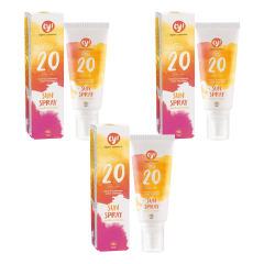 eco young - Sunspray LSF 20 - 100 ml - 3er Pack