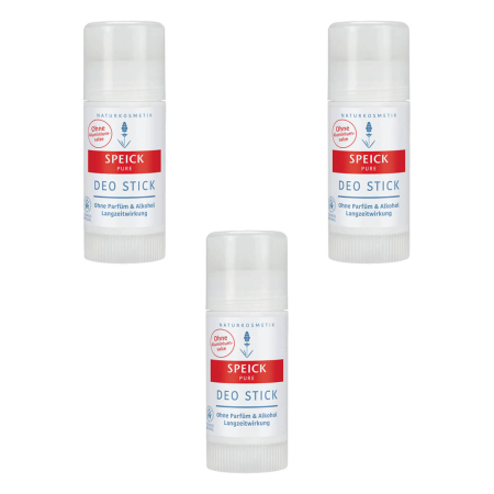 Speick - Pure Deo Stick - 40 ml - 3er Pack