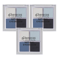 benecos - Natural Quattro Eyeshadow true blue - 4,8 g -...