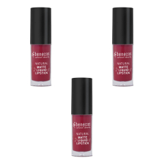 benecos - Natural Matte Liquid Lipstick bloody berry - 5...