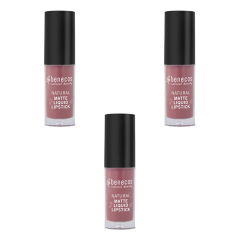 benecos - Natural Matte Liquid Lipstick rosewood romance...