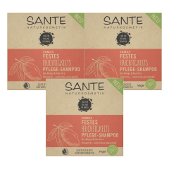 Sante - Festes Shampoo 2in1 Feuchtigkeit - 60 g - 3er Pack