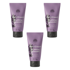 Urtekram - Soothing Lavender Hand Cream - 75 ml - 3er Pack