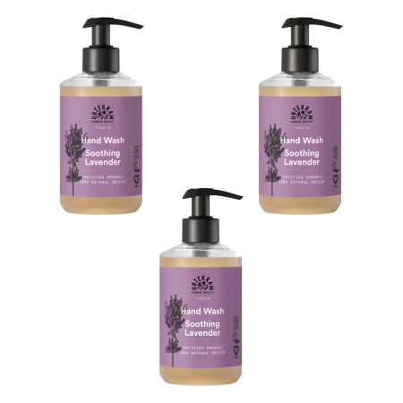 Urtekram - Soothing Lavender Liquid Hand Soap - 300ml - 3er Pack