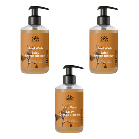 Urtekram - Spicy Orange Blossom Liquid Hand Soap - 300 ml - 3er Pack