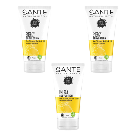Sante - Energy Bodylotion bio-Zitrone und Quitte - 150 ml