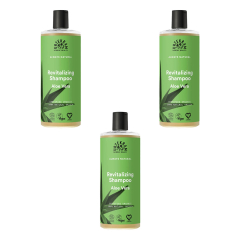 Urtekram - Shampoo Aloe Vera normales Haar - 500 ml - 3er...