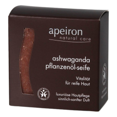 Apeiron - Pflanzenölseife Ashwaganda - 100 g