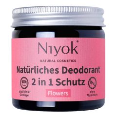 Niyok - Deodorant 2 in 1 Schutz Flowers - 40 ml