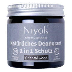 Niyok - Deodorant 2 in 1 Schutz Oriental Wood - 40 ml
