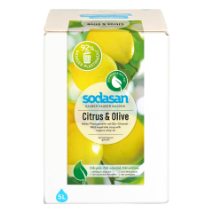 Sodasan - Flüssigseife Citrus & Olive - 5 l