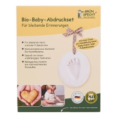 Grünspecht - Baby Abdruckset bio - 1 Pack