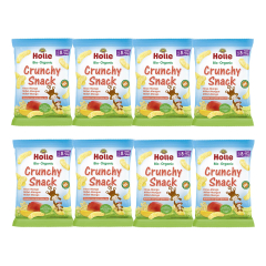 Holle - Crunchy Snack Hirse Mango bio - 25 g - 8er Pack