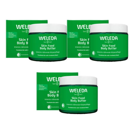 Weleda - Skin Food Body Butter - 150 ml - 3er Pack