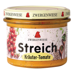 Zwergenwiese - Kräuter Tomate Streich - 180 g