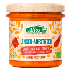 Allos - Linsen-Aufstrich Gelbe Linse Grillgemüse -...