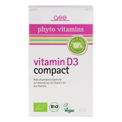 GSE - Vitamin D3 Compact à 500 mg bio - 60 Stück