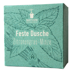 BIOTURM - Feste Dusche Zitronengras-Minze - 100 g